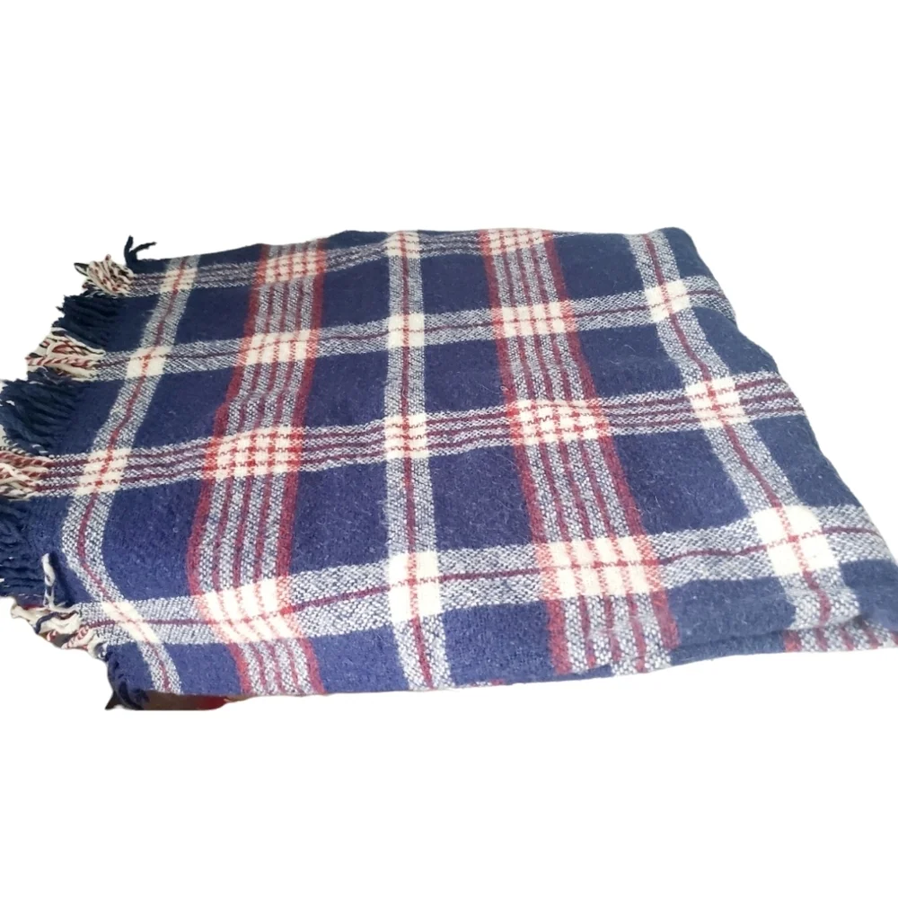 IKEA Julen Blue Plaid Blaney Made in Italy